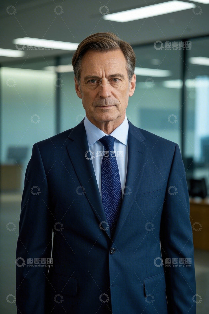 高清大图下载【趣麦麦图】商务男士西装肖像写真