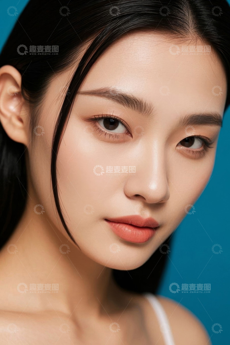 高清大图下载【趣麦麦图】美女时尚写真精致妆容