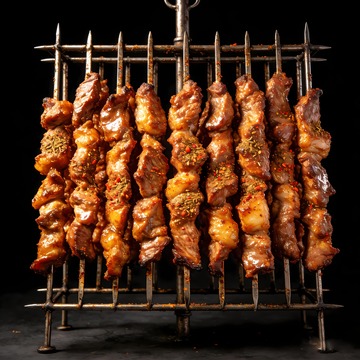 架子肉新疆美食