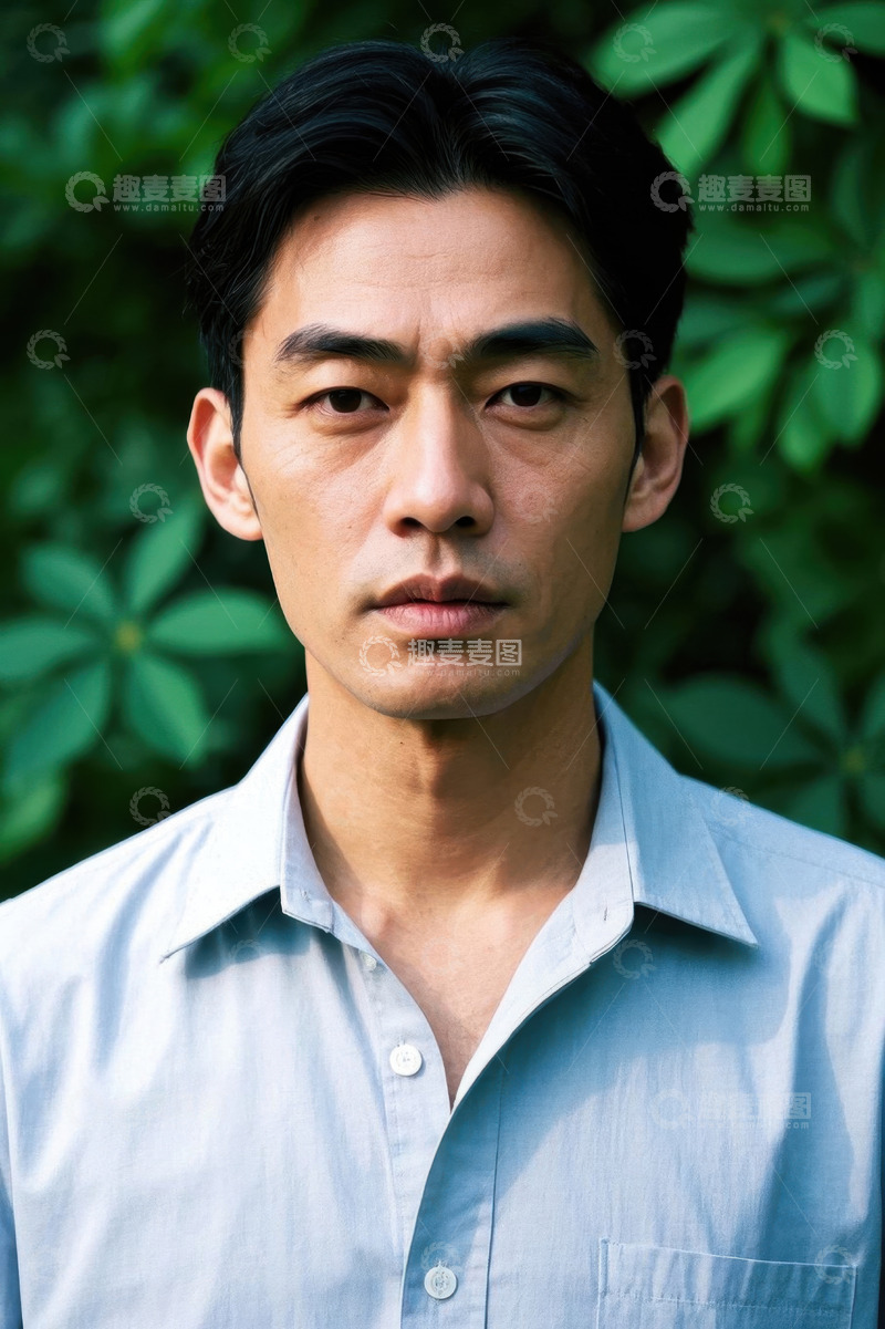 高清大图下载【趣麦麦图】亚洲男子户外写真照片