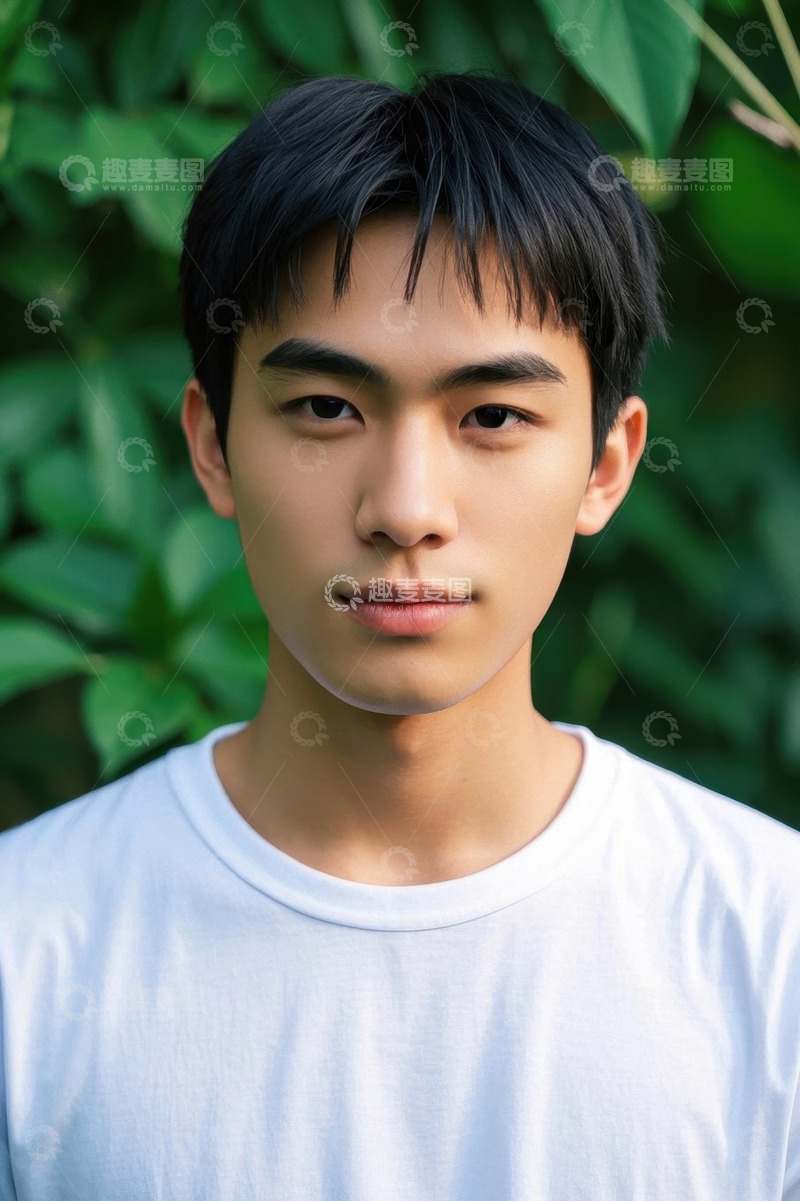 高清大图下载【趣麦麦图】阳光下清爽少年写真