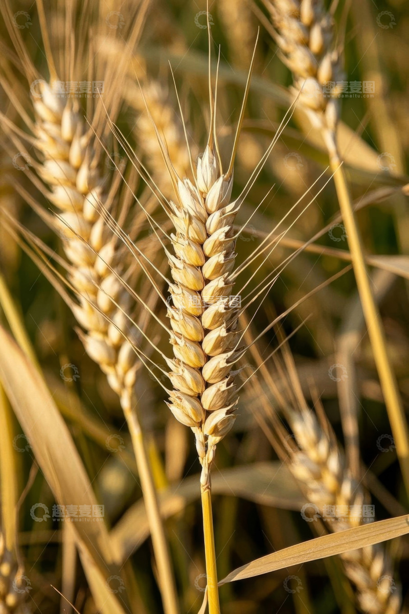 高清大图下载【趣麦麦图】成熟饱满的小麦特写