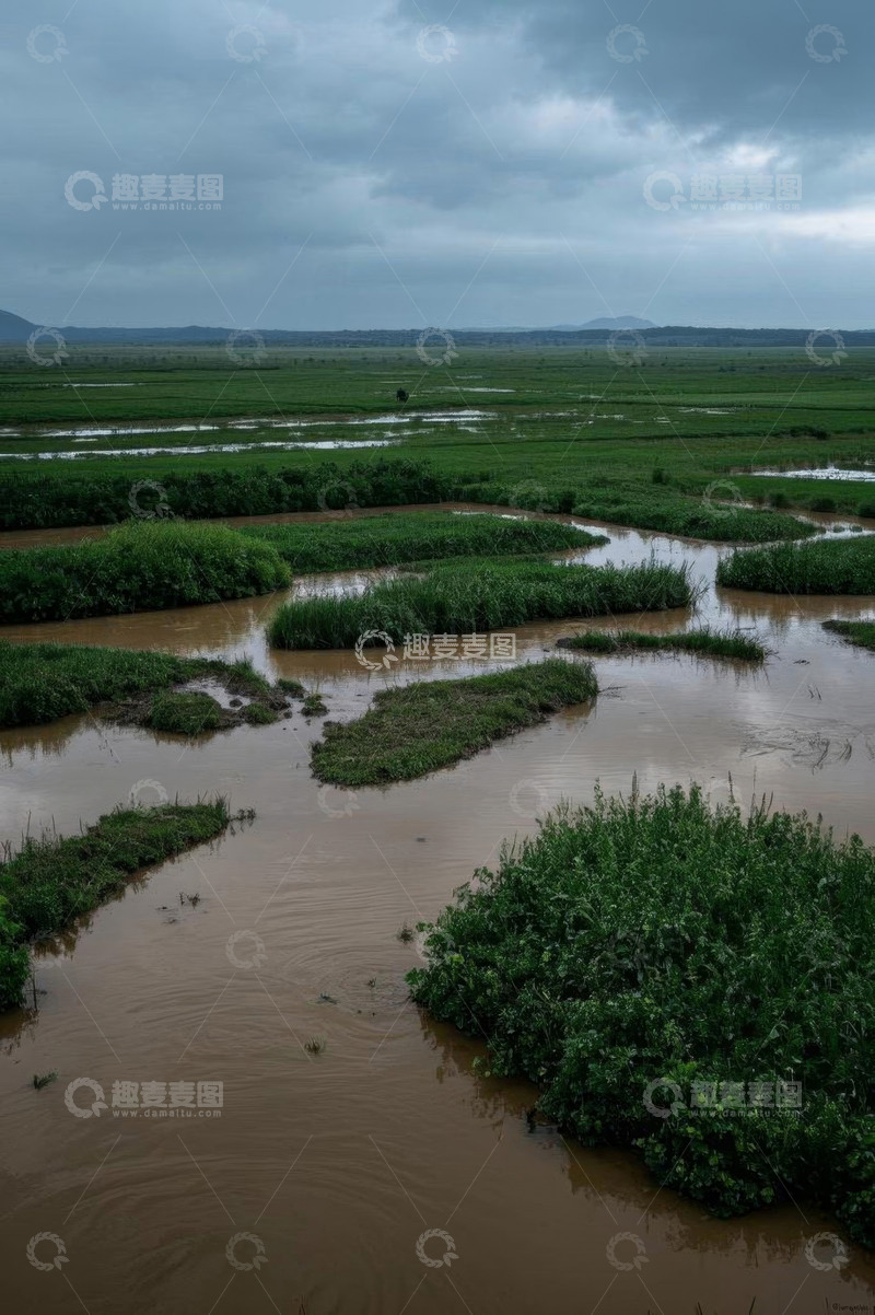 高清大图下载【趣麦麦图】湿地自然风光景观