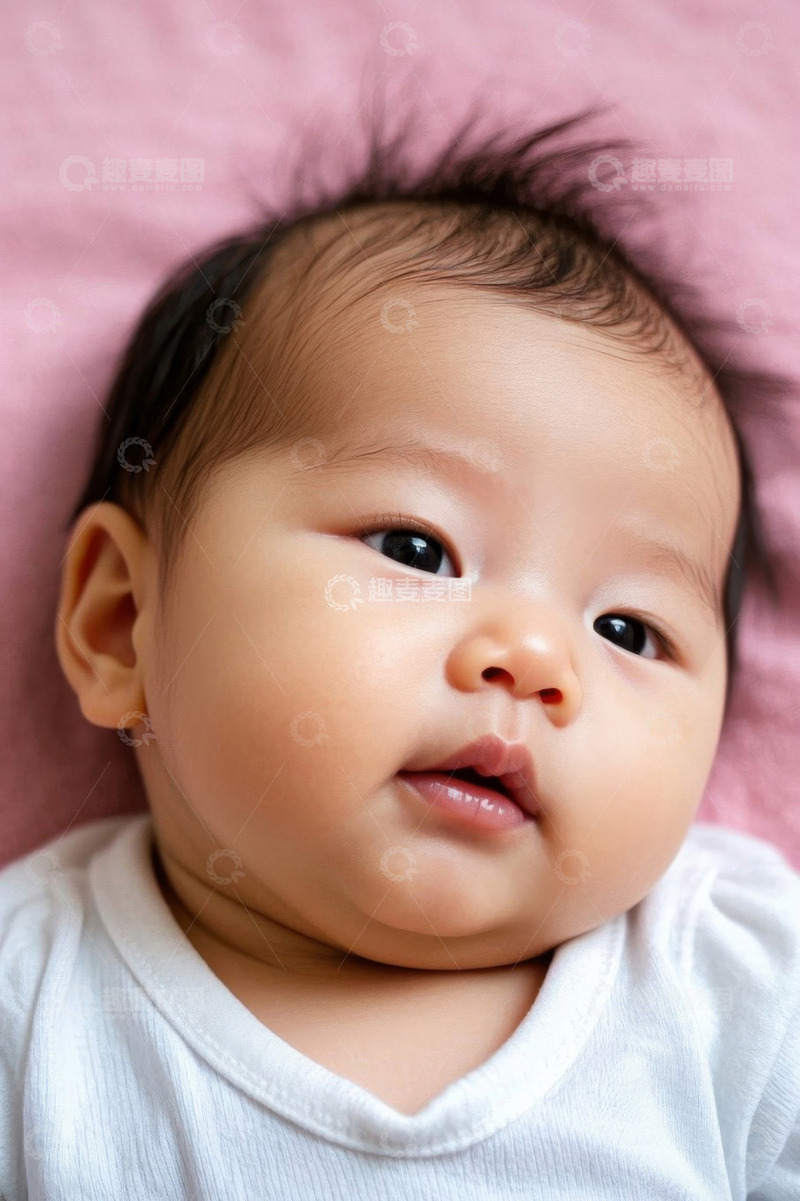 高清大图下载【趣麦麦图】可爱婴儿特写萌照