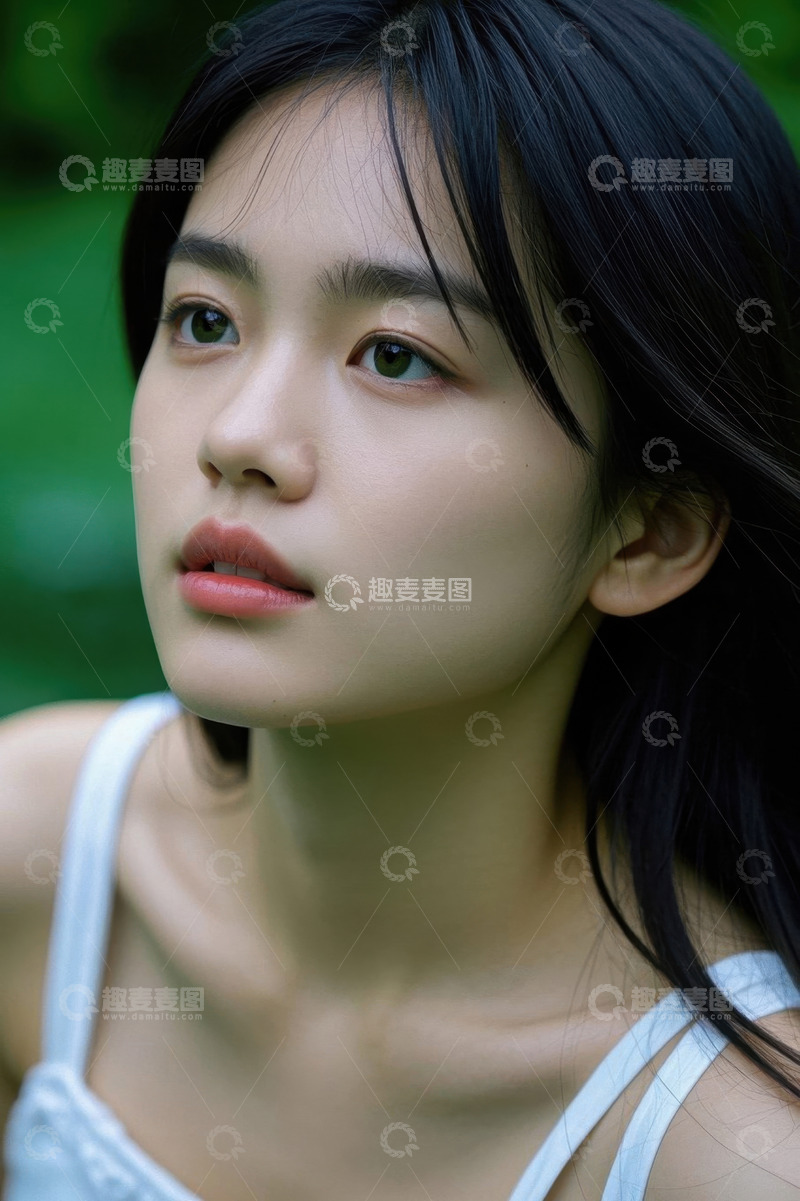 高清大图下载【趣麦麦图】清纯少女户外写真气质写真