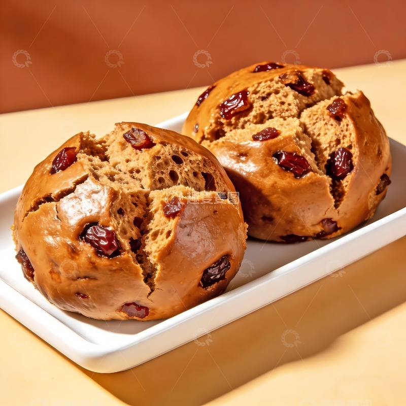 高清大图下载【趣麦麦图】红糖馒头摄影