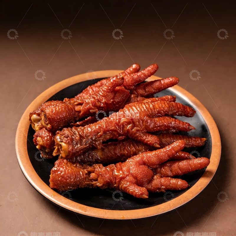 高清大图下载【趣麦麦图】虎皮凤爪摄影