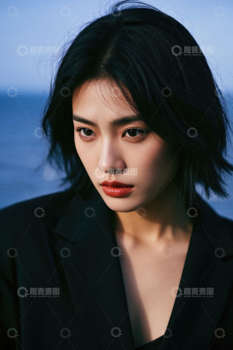 高清大图下载【趣麦麦图】时尚女性户外写真照片