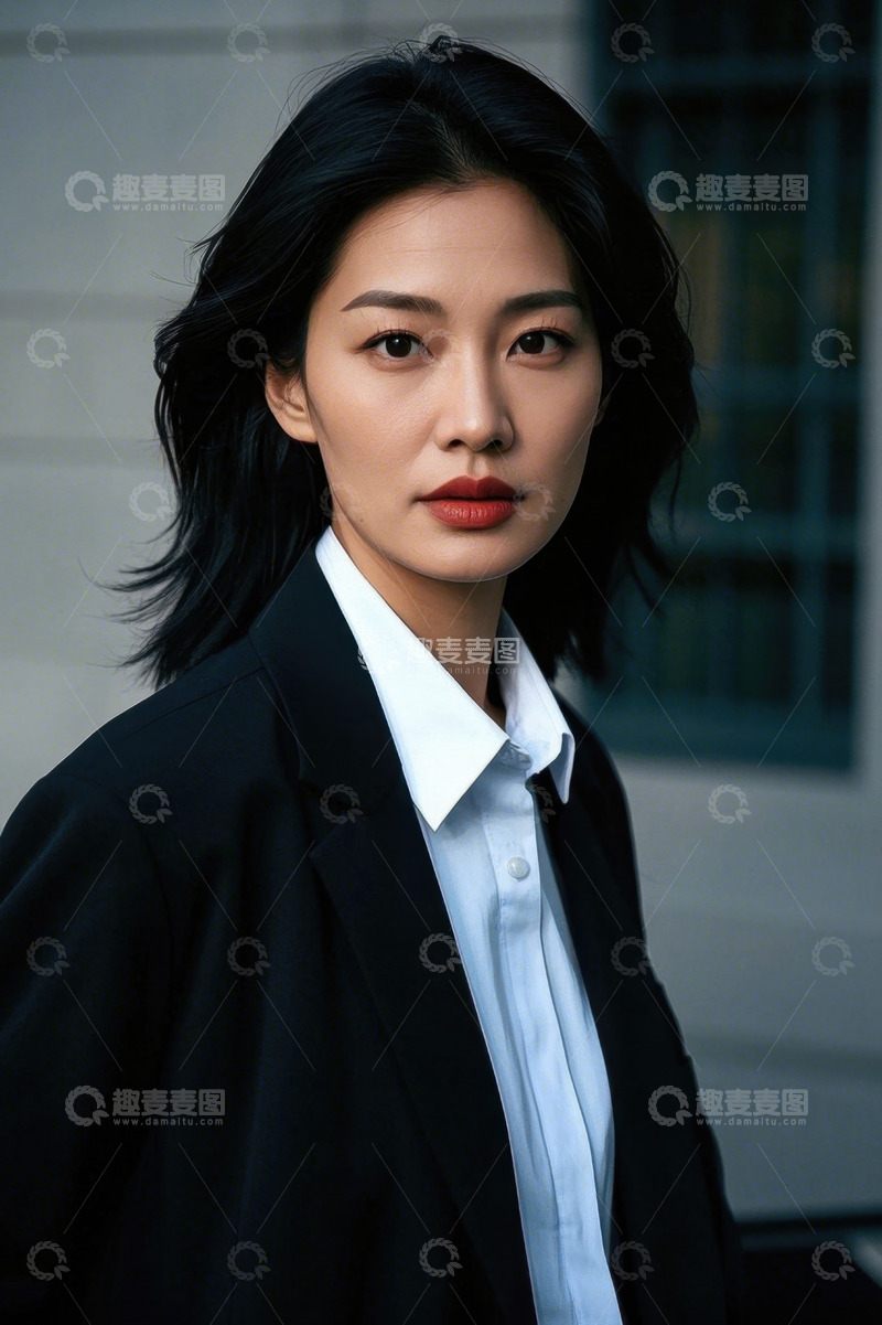 高清大图下载【趣麦麦图】时尚女性商务职业写真