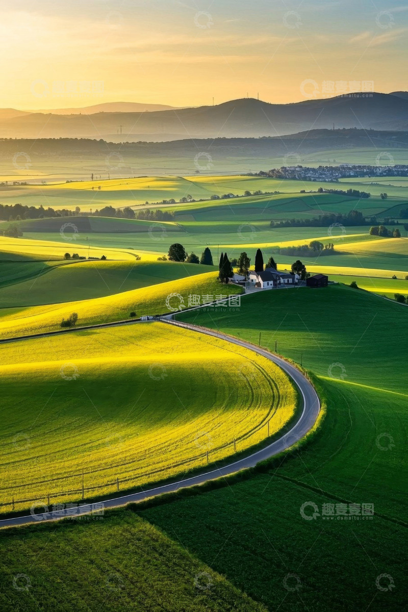 高清大图下载【趣麦麦图】田园风光乡村田野景色