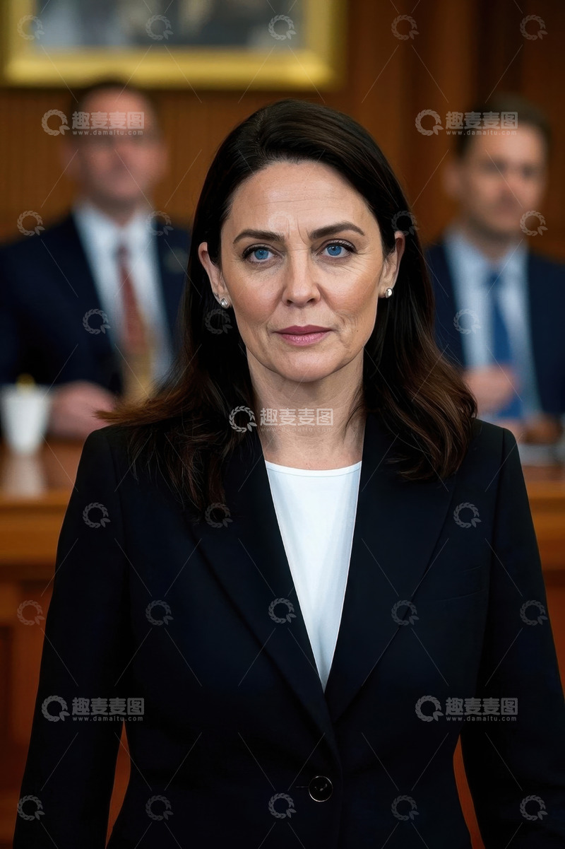 高清大图下载【趣麦麦图】女性职业装肖像，，庄重自信