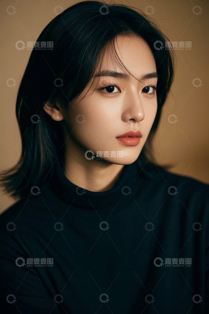 高清大图下载【趣麦麦图】时尚女性肖像写真照片