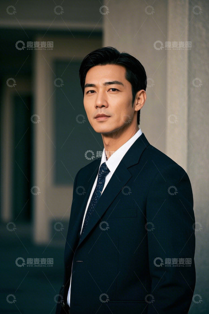 高清大图下载【趣麦麦图】西装革履男士商务写真