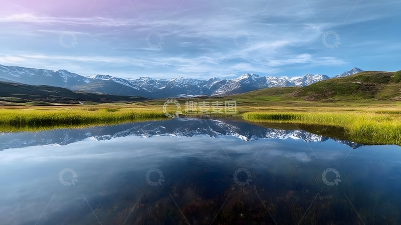 高清大图下载【趣麦麦图】山水倒影风光摄影图