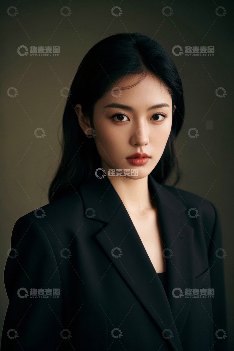 高清大图下载【趣麦麦图】时尚女性商务写真照片