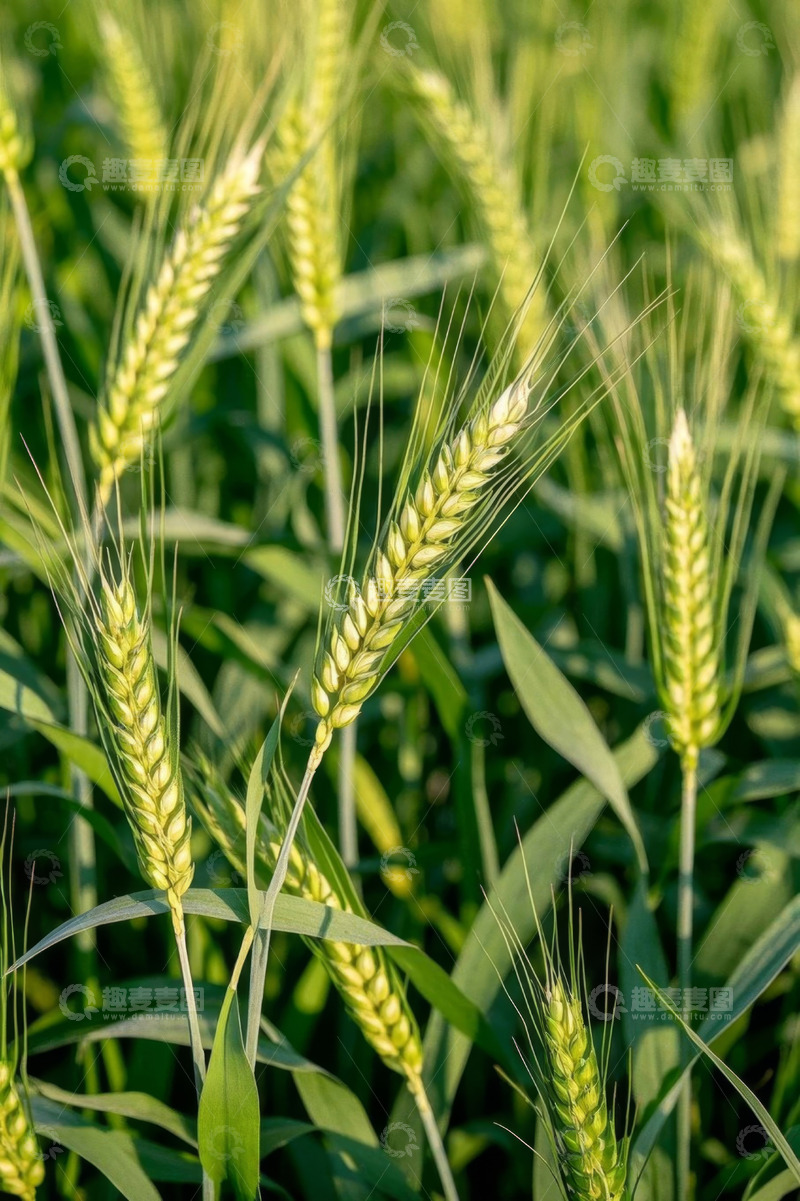 高清大图下载【趣麦麦图】成熟小麦近景特写