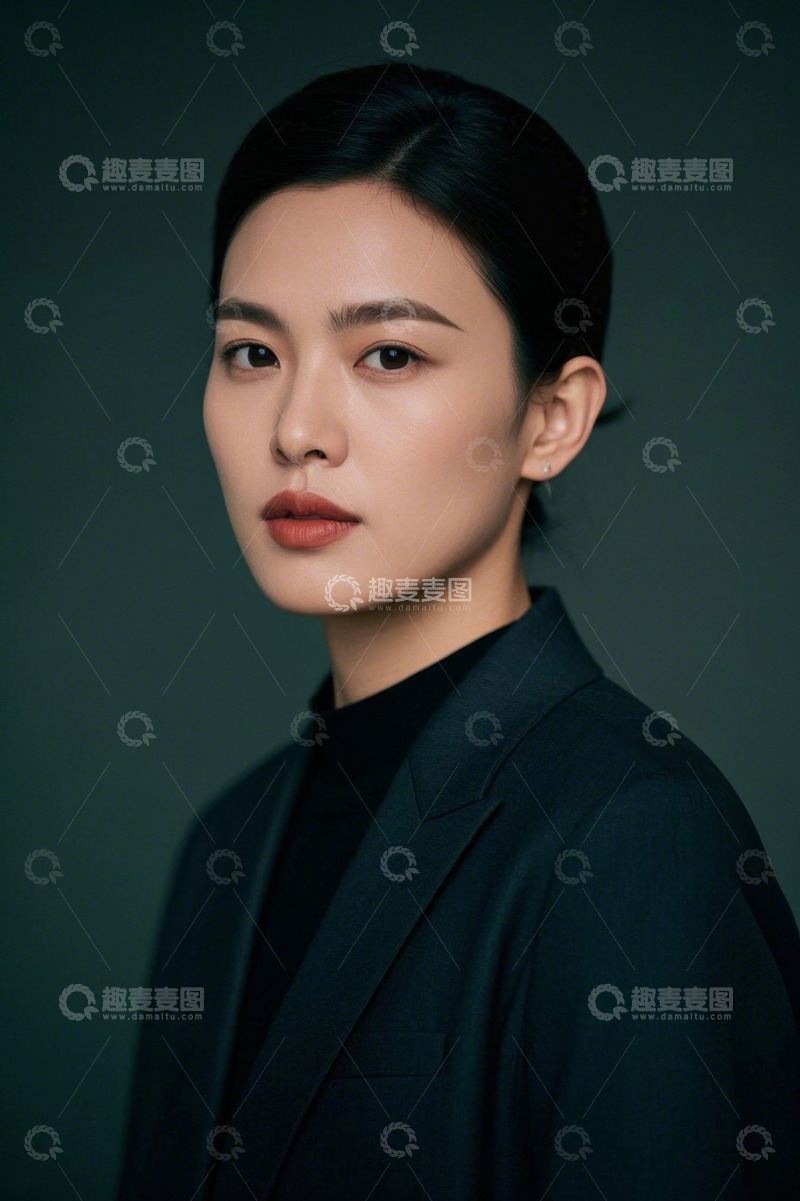 高清大图下载【趣麦麦图】时尚女性商务写真肖像