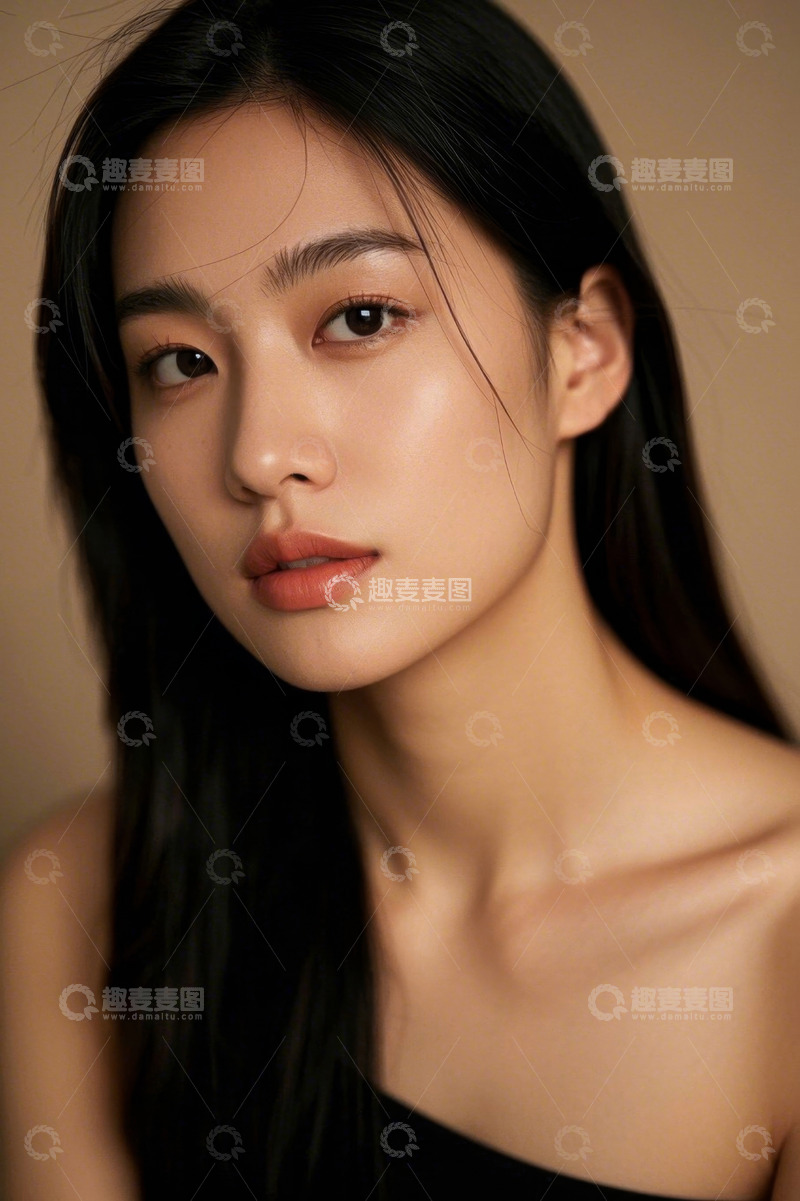 高清大图下载【趣麦麦图】美女写真淡妆写真肖像