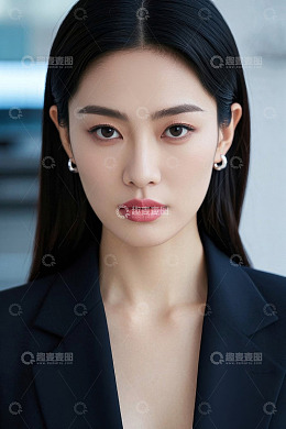 时尚女性商务写真肖像