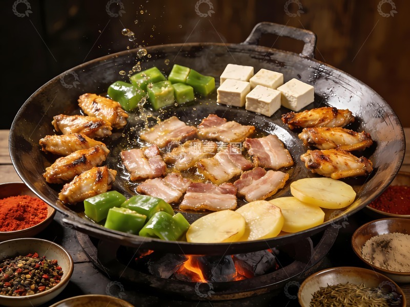 高清大图下载【趣麦麦图】贵阳烙锅美食