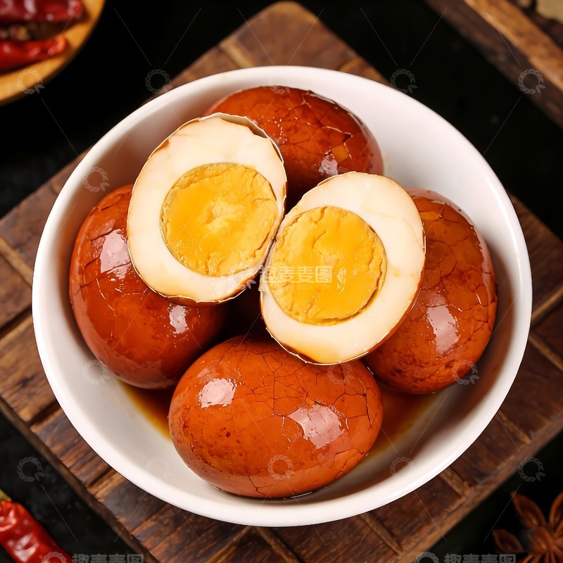 高清大图下载【趣麦麦图】几个茶叶蛋图片