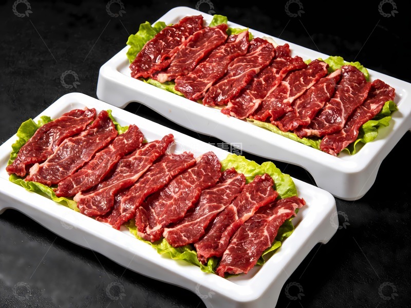 高清大图下载【趣麦麦图】牛肉火锅美食