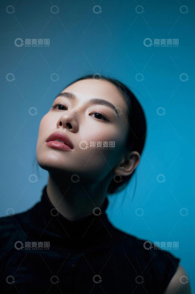 高清大图下载【趣麦麦图】亚洲女性时尚肖像特写