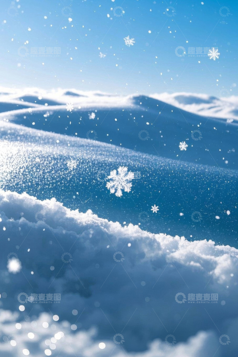 高清大图下载【趣麦麦图】冬日雪景自然风光