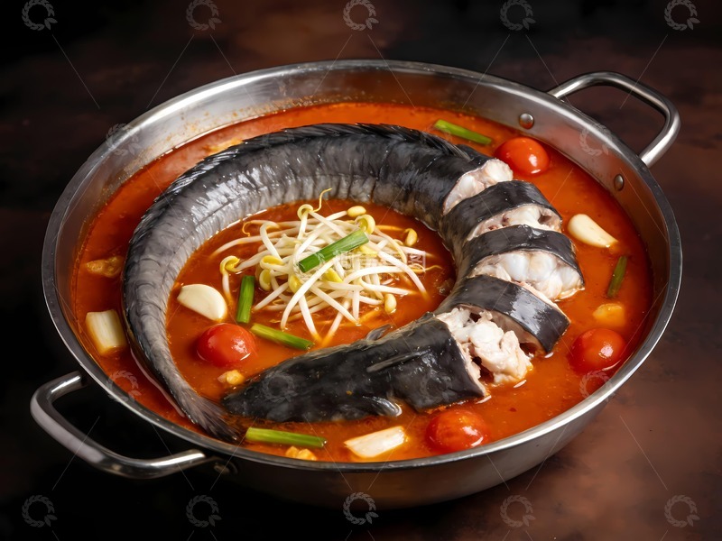 高清大图下载【趣麦麦图】美味酸汤鱼火锅