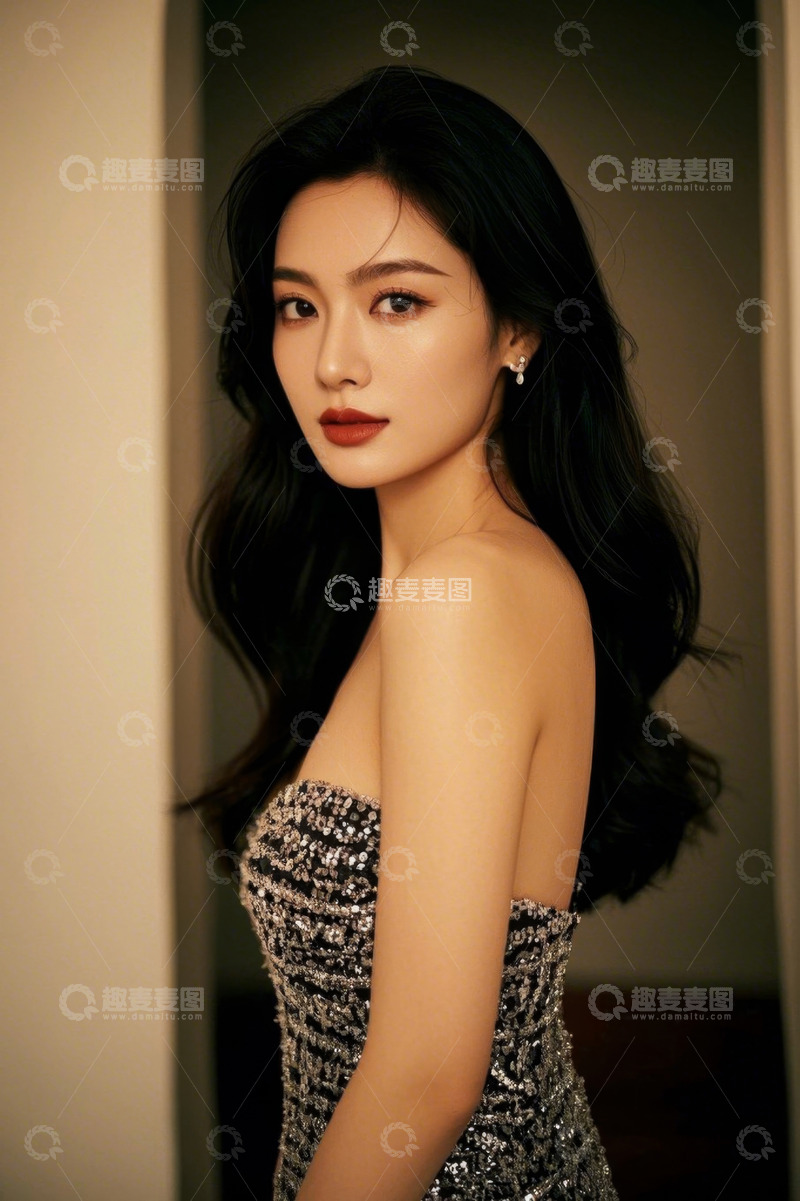 高清大图下载【趣麦麦图】优雅女性时尚肖像