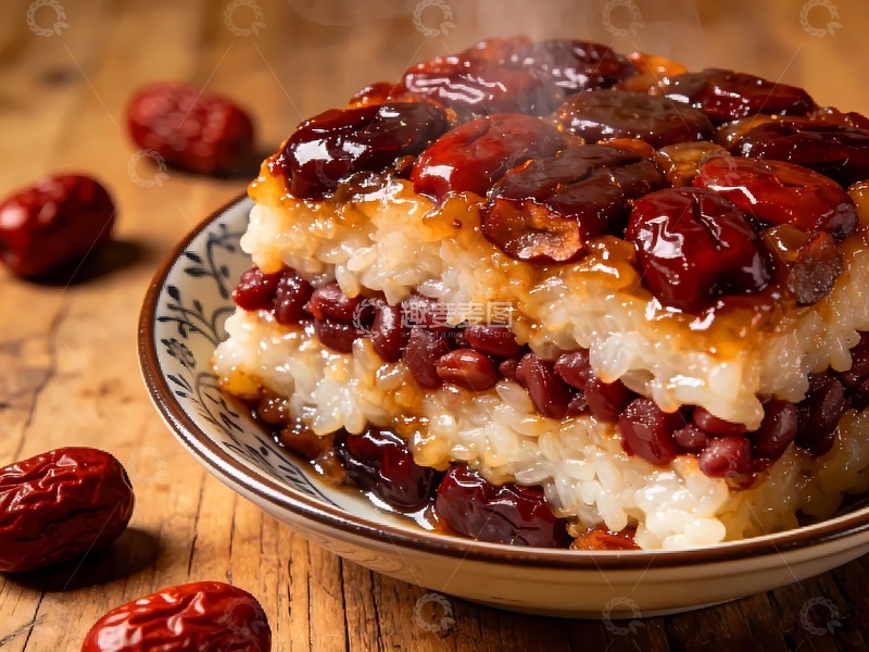 高清大图下载【趣麦麦图】西安小吃甑糕