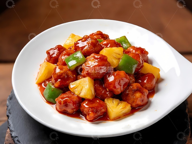 高清大图下载【趣麦麦图】咕噜肉咕咾肉古老肉