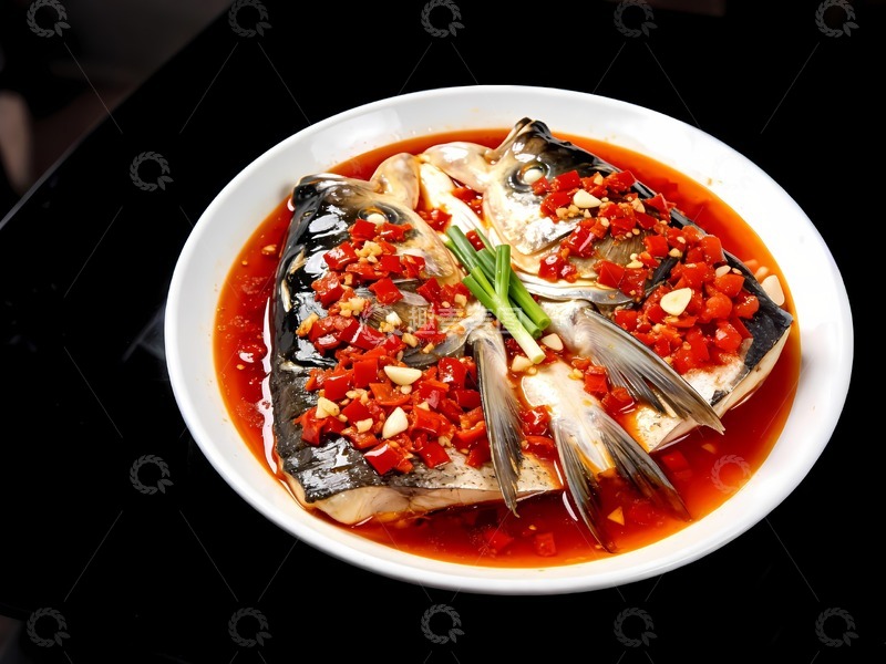 高清大图下载【趣麦麦图】剁椒鱼头图片