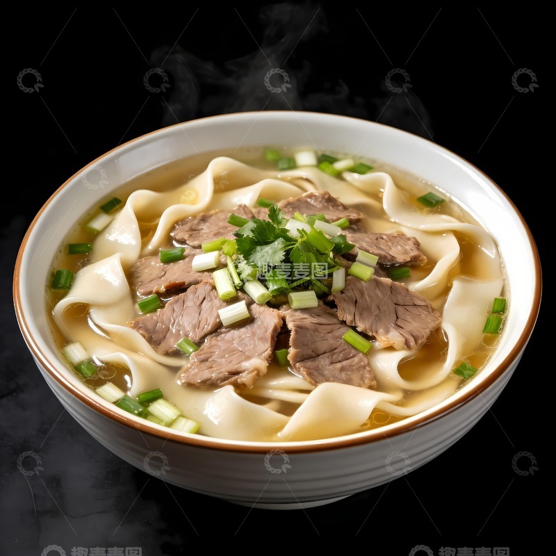 高清大图下载【趣麦麦图】牛肉烩面摄影