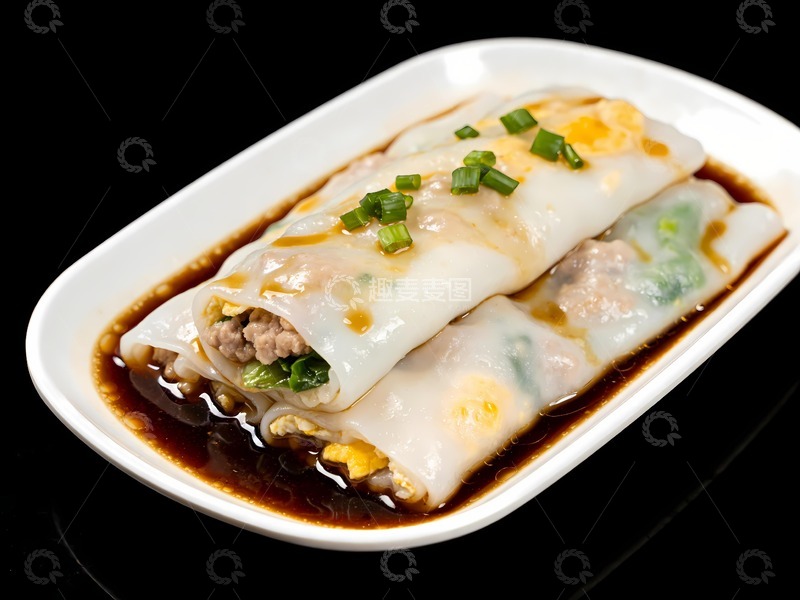 高清大图下载【趣麦麦图】广东肠粉摄影