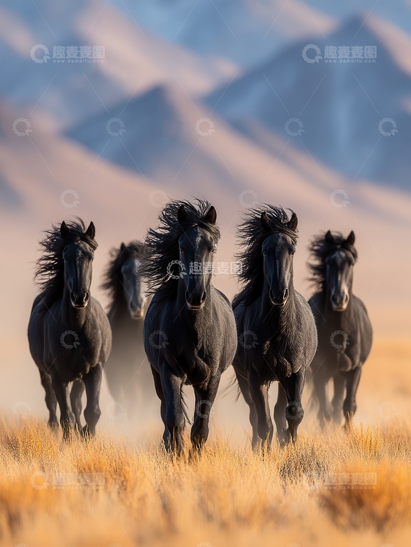 高清大图下载【趣麦麦图】嘶风  踏燕  霜晨  