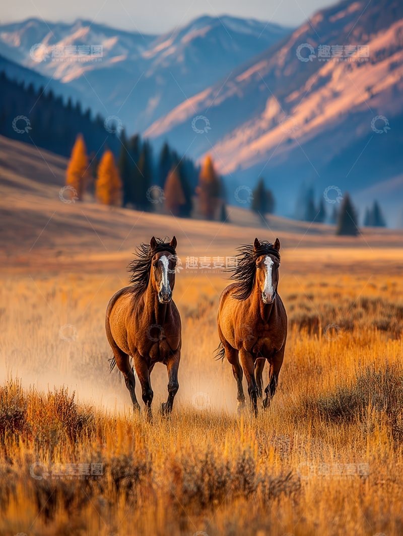 高清大图下载【趣麦麦图】嘶风  踏燕  雄浑  