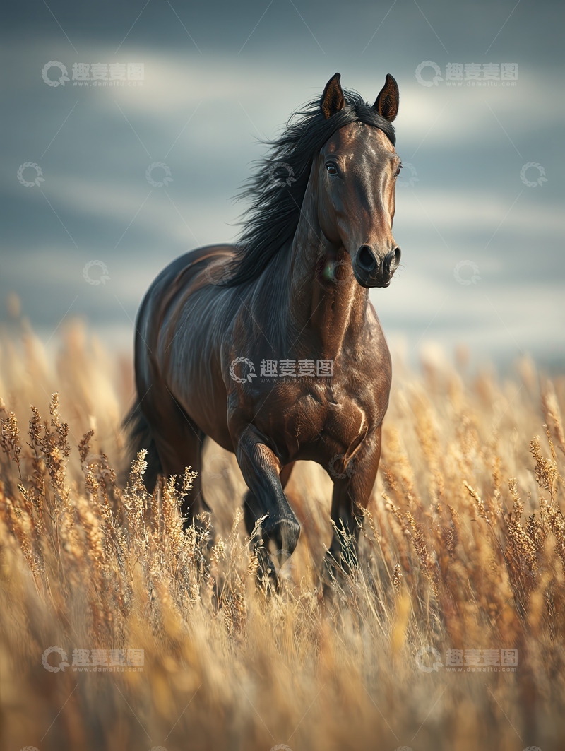 高清大图下载【趣麦麦图】嘶风  踏燕  高古  