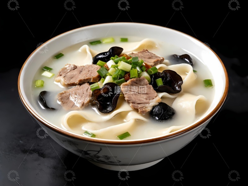 高清大图下载【趣麦麦图】羊肉烩面摄影