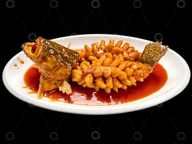 高清大图下载【趣麦麦图】松鼠鱼松鼠桂鱼