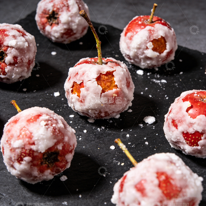 高清大图下载【趣麦麦图】冰糖山楂小吃