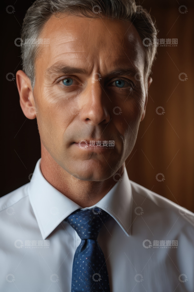 高清大图下载【趣麦麦图】商务男士正装肖像