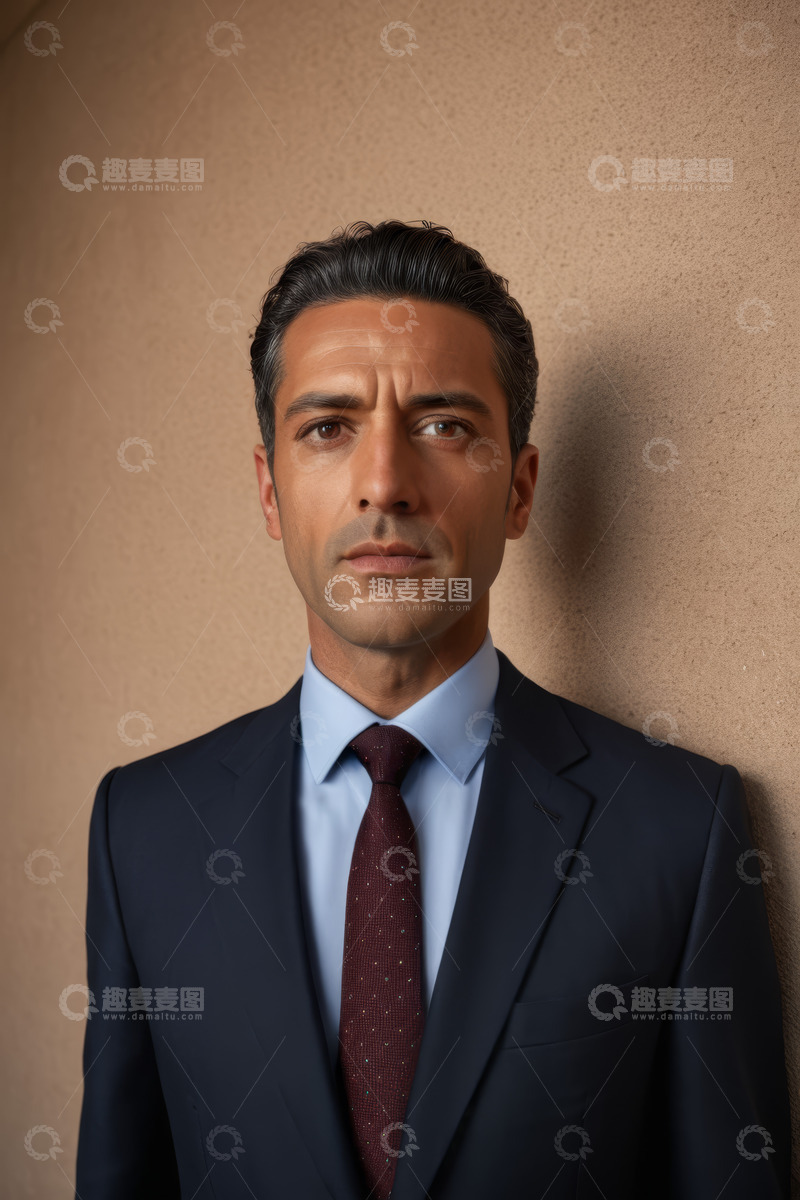 高清大图下载【趣麦麦图】商务男士肖像