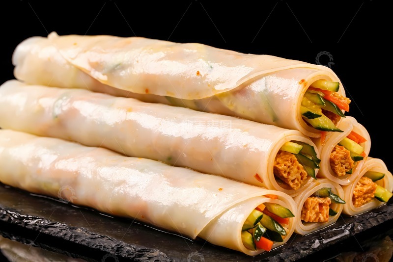 高清大图下载【趣麦麦图】河南美食卷凉皮