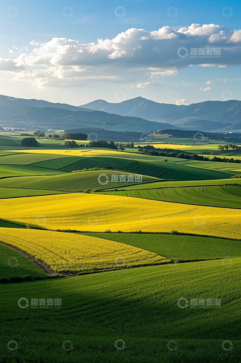 高清大图下载【趣麦麦图】田园风光田野景色