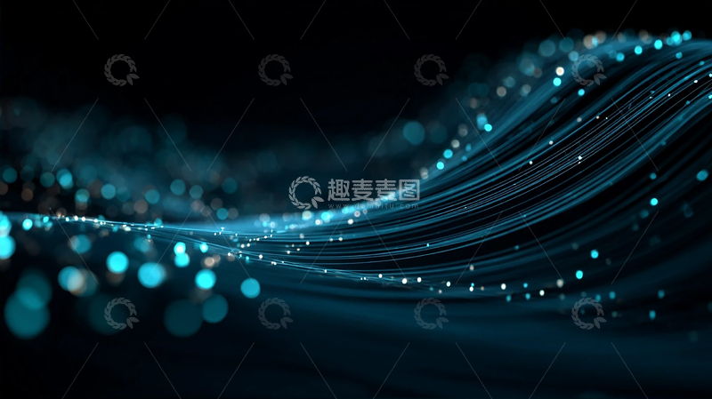 高清大图下载【趣麦麦图】科技未来光影