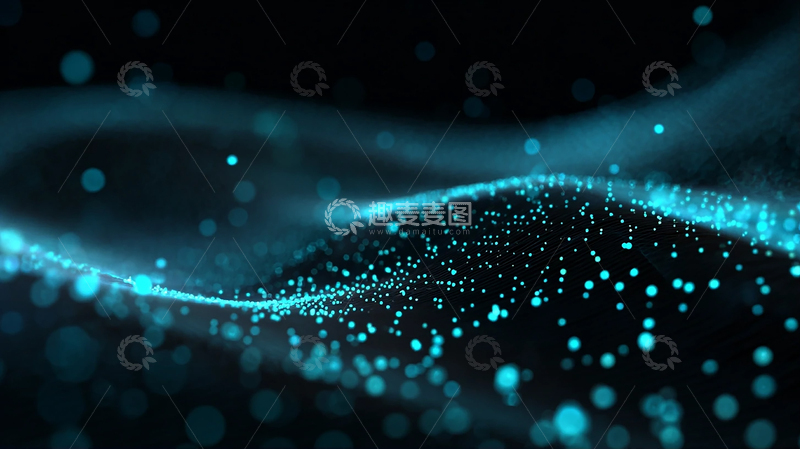 高清大图下载【趣麦麦图】未来科技光影流动