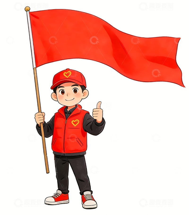 高清大图下载【趣麦麦图】志愿者在行动