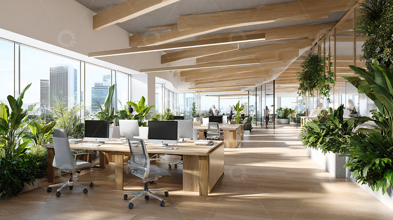 高清大图下载【趣麦麦图】现代办公空间设计