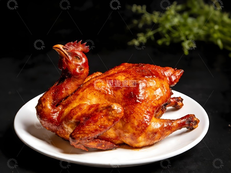高清大图下载【趣麦麦图】 烤鸡熏烤鸡图片